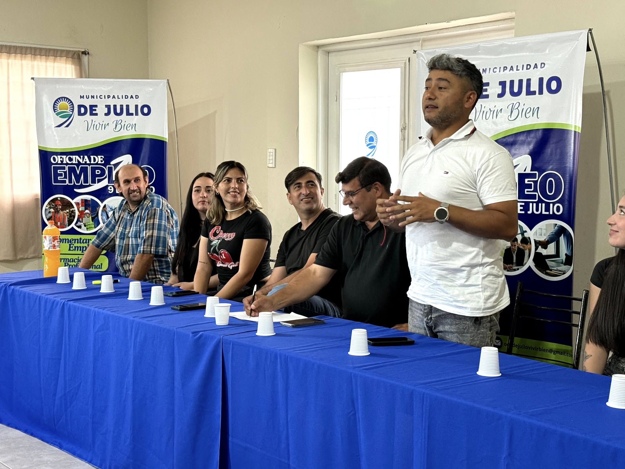 Se dio inicio a los cursos del Trayecto Puente de la Oficina de Empleo de la Municipalidad de 9 de Julio