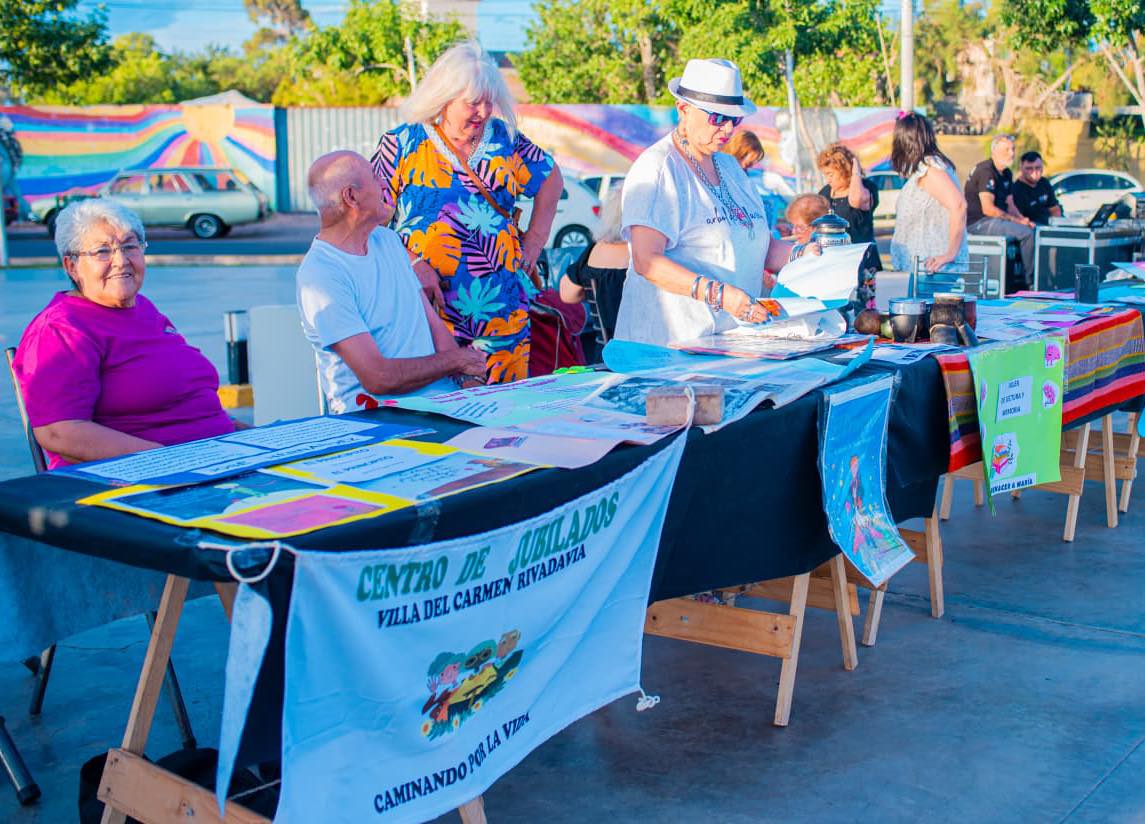 Rivadavia celebro las actividades de los  talleres del Adulto Mayor que realizaron durante todo el año