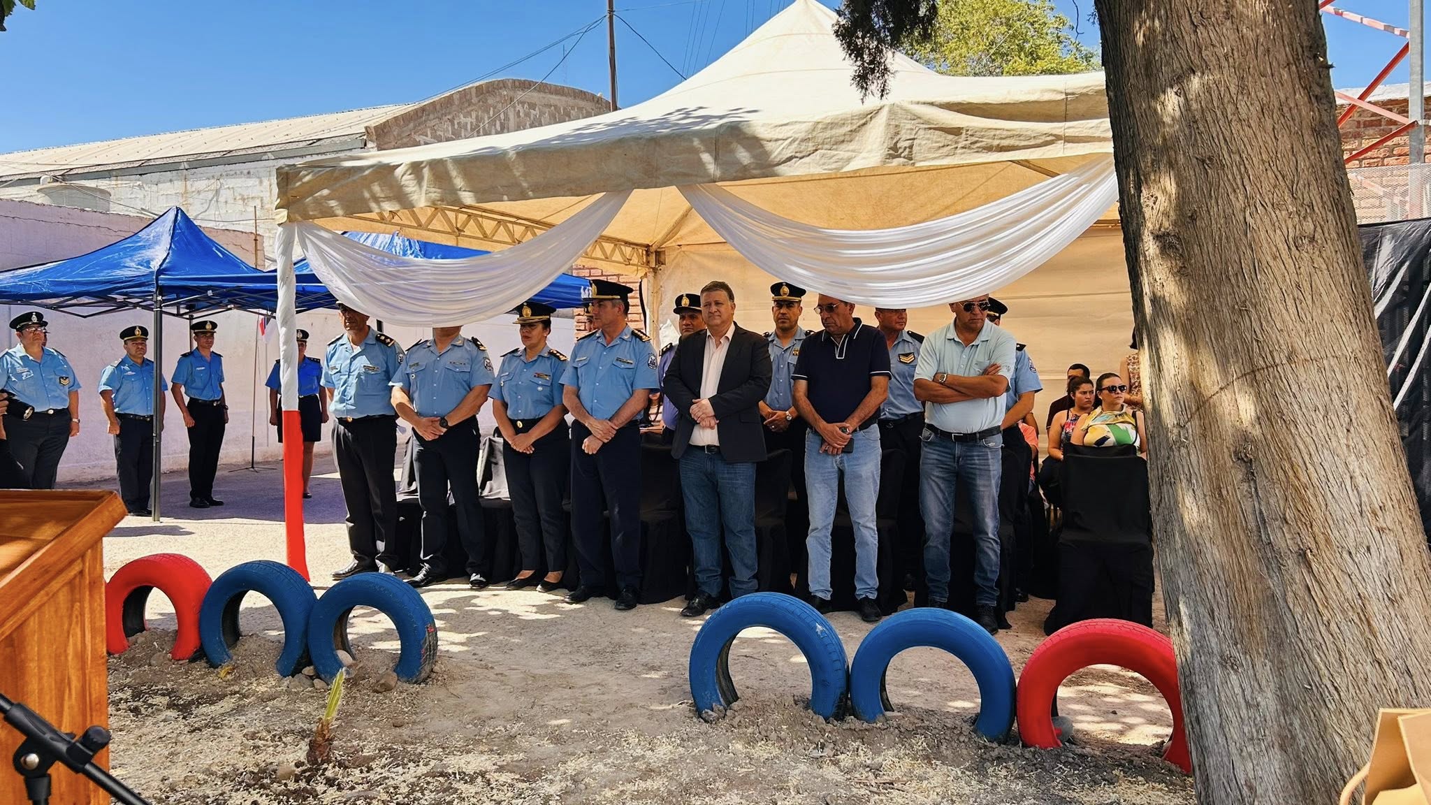 En una jornada marcada por el compromiso con la seguridad, el intendente   Rodolfo Jalife, participo del acto de habilitación de las obras de refacción y reacondicionamiento de la Comisaría 10°.