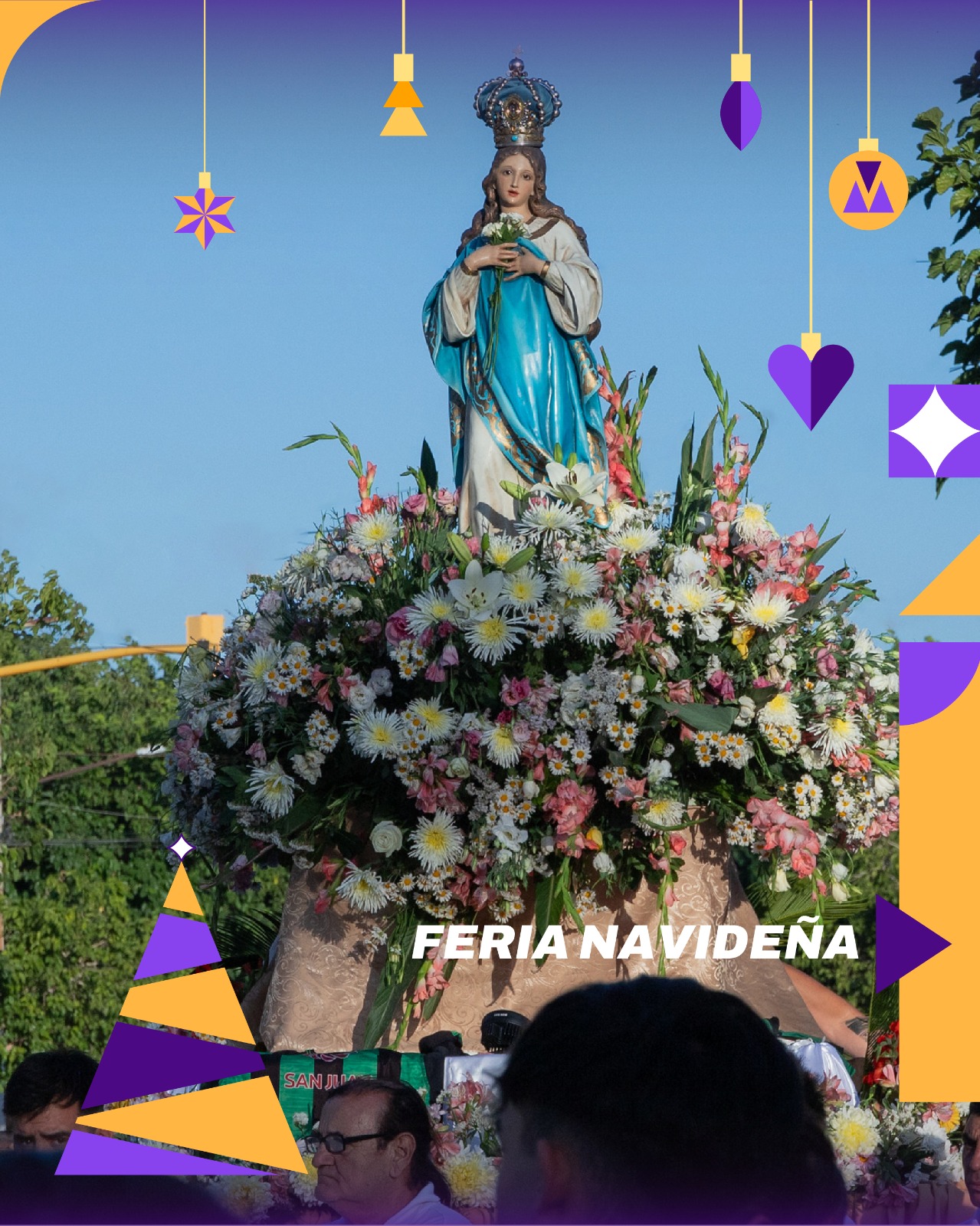La Municipalidad de la Ciudad de San Juan invita a compartir una noche llena de cultura y sabores, celebrando juntos la llegada del tiempo navideño.