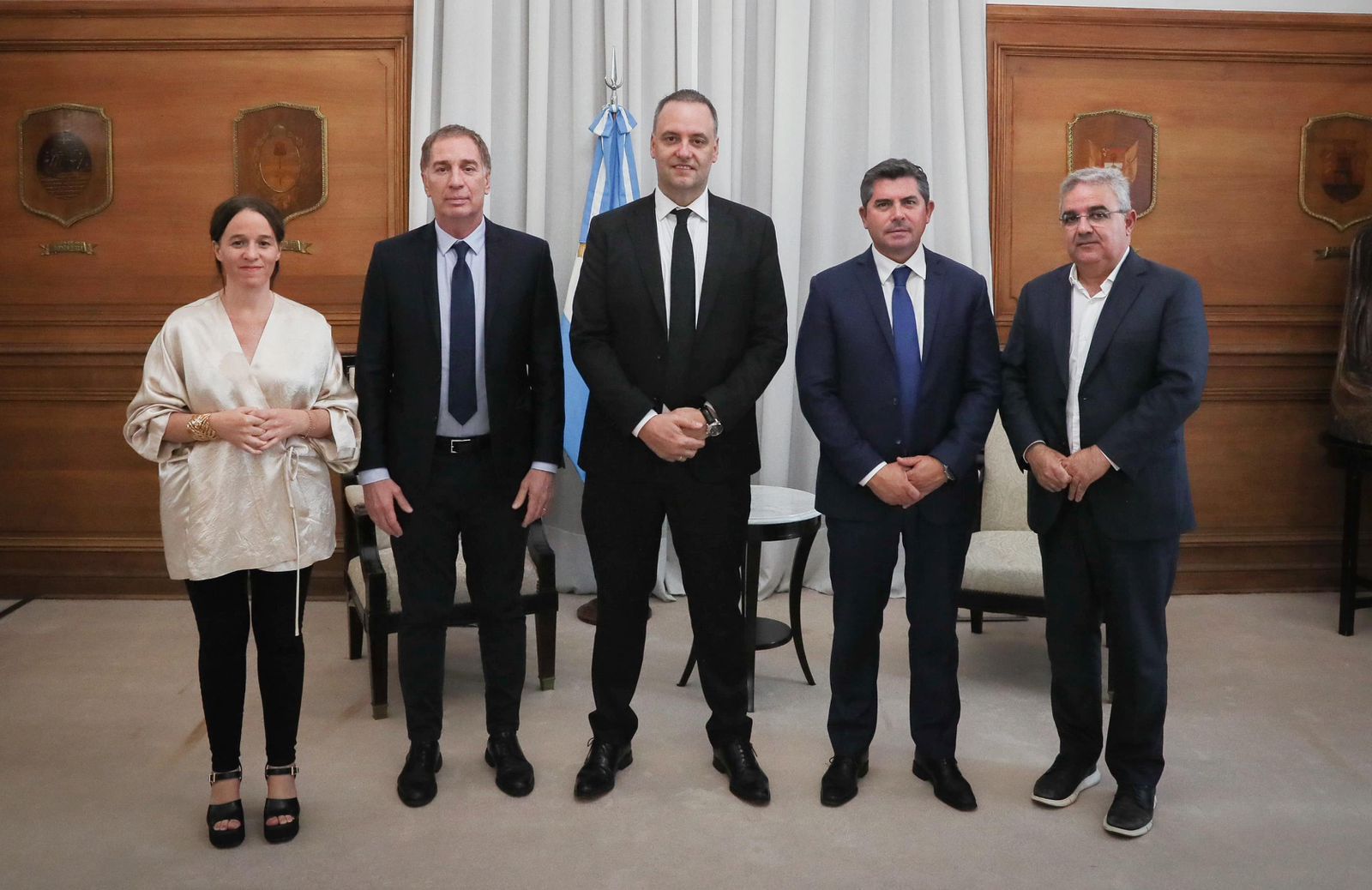 dorni y Santilli mantuvieron un encuentro con los gobernadores de Catamarca y San Juan