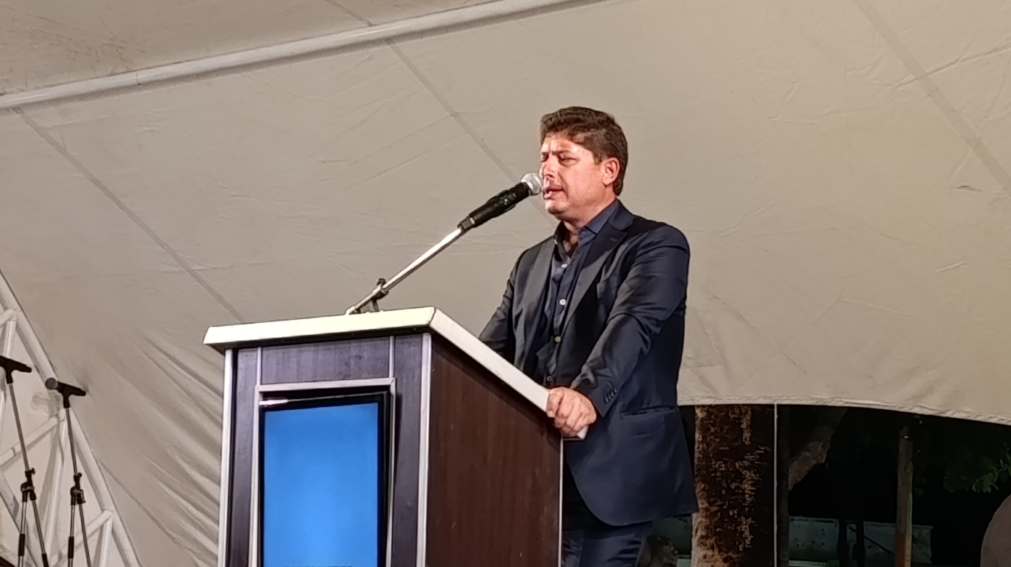 El intendente Juan Jose Orrego confirmó oficialmente la grilla principal de artistas nacionales que formarán parte de la Fiesta Nacional de Santa Lucía 2025, que se desarrollará los días 12, 13 y 14 de diciembre en la plaza departamental.