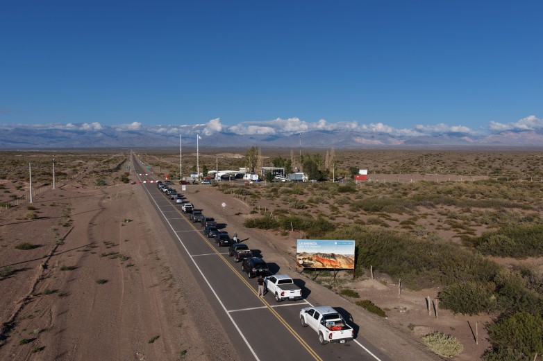 Se duplicó la actividad en el Paso de Agua Negra en enero de 2026