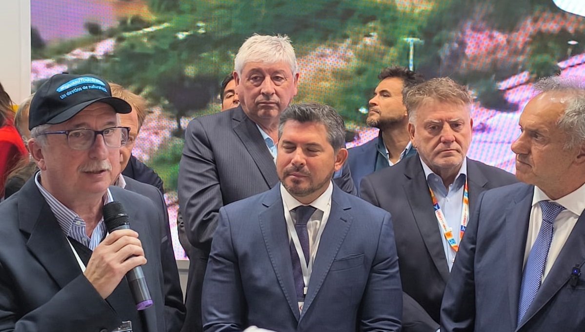 El gobernador de San Juan,Marcelo Orrego,viajo a España formando parte de la comitiva argentina que está en el pais europeo para potenciar la provincia como destino turístico