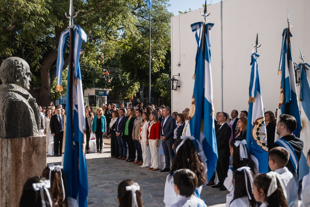 Se conmemoró el 215° aniversario del natalicio de Domingo Faustino Sarmiento