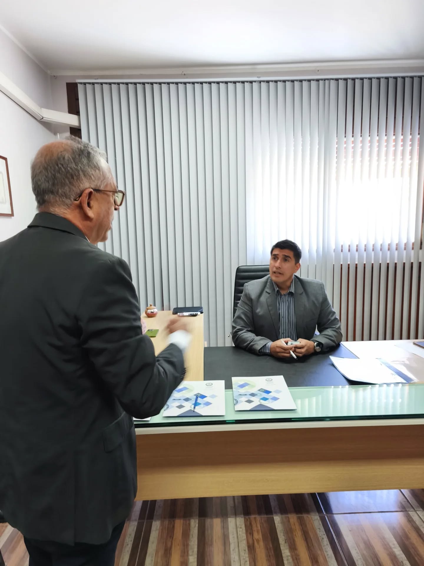 El intendente de Calingasta, Sebastián Carbajal, participó de  la firma del acta complementaria entre la Municipalidad  y la Universidad Nacional de San Juan, a través de la Escuela Universitaria de Ciencias de la Salud (EUCS)