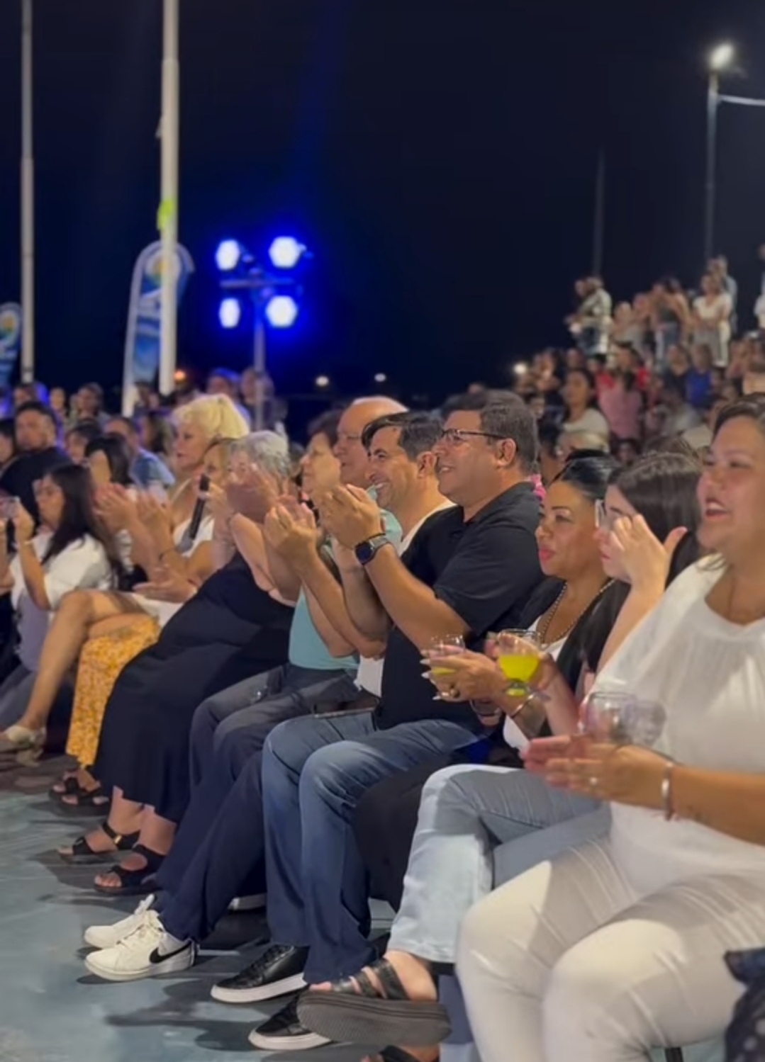 El intendente de 9 de Julio,Daniel Banega, participo del acto de cierre de las colonias de verano en el departamento.