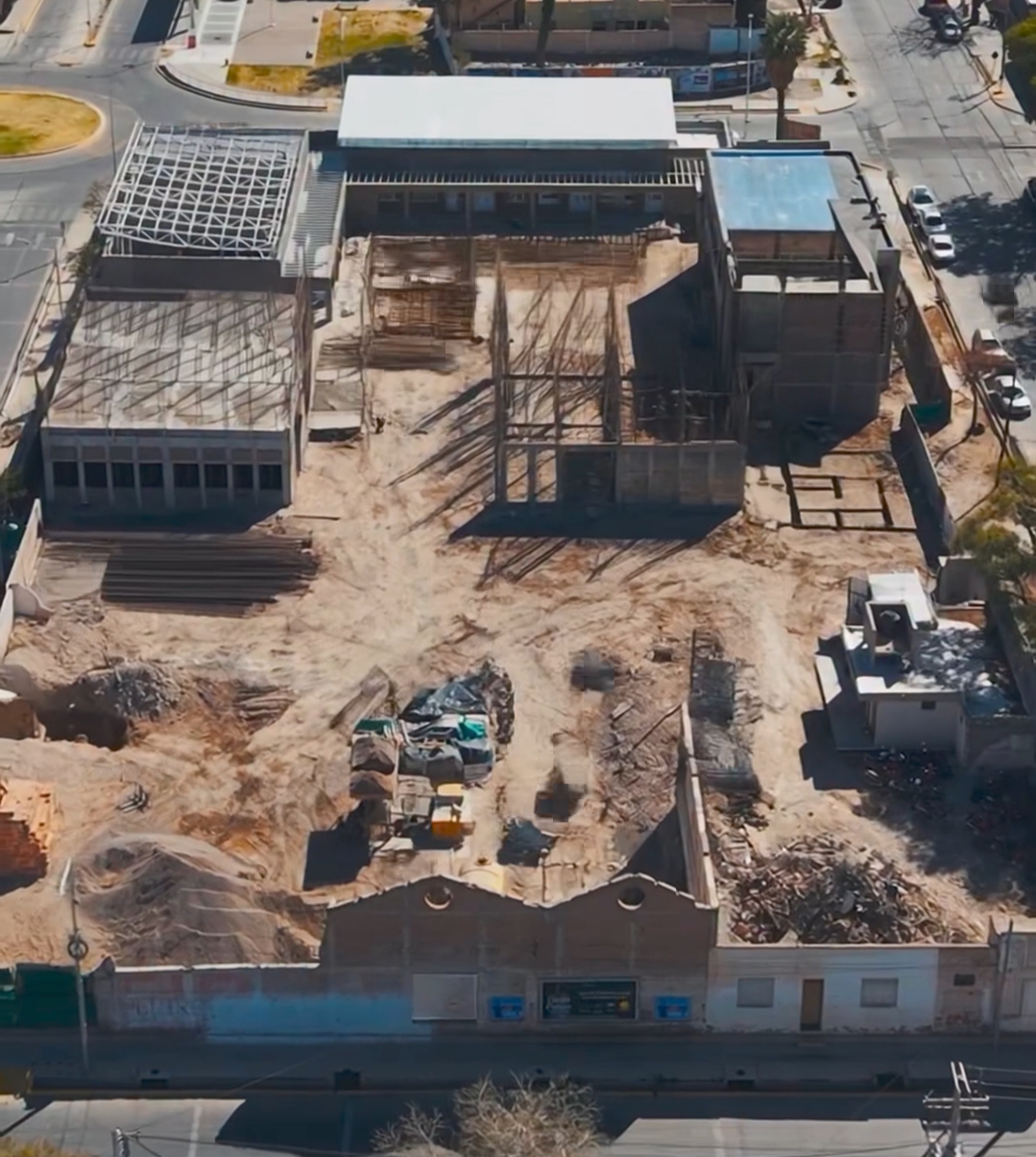 La educación técnica crece en San Juan con la nueva obra de la  EPET N° 4 que empieza a hacerse realidad.