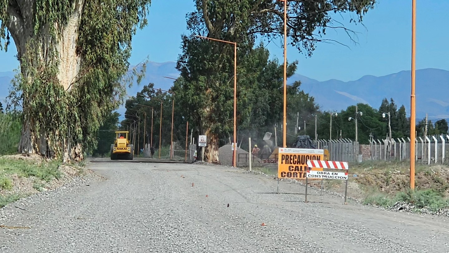 El gobierno de San Juan continua llevando adelante obras en diferentes departamento y en esa ocasión le toco hacer realidad un importante sueños para los Angaqueros.