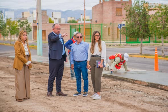 El municipio de Rivadavia comenzó a ejecutar obras de mejoras en Del Bono Green