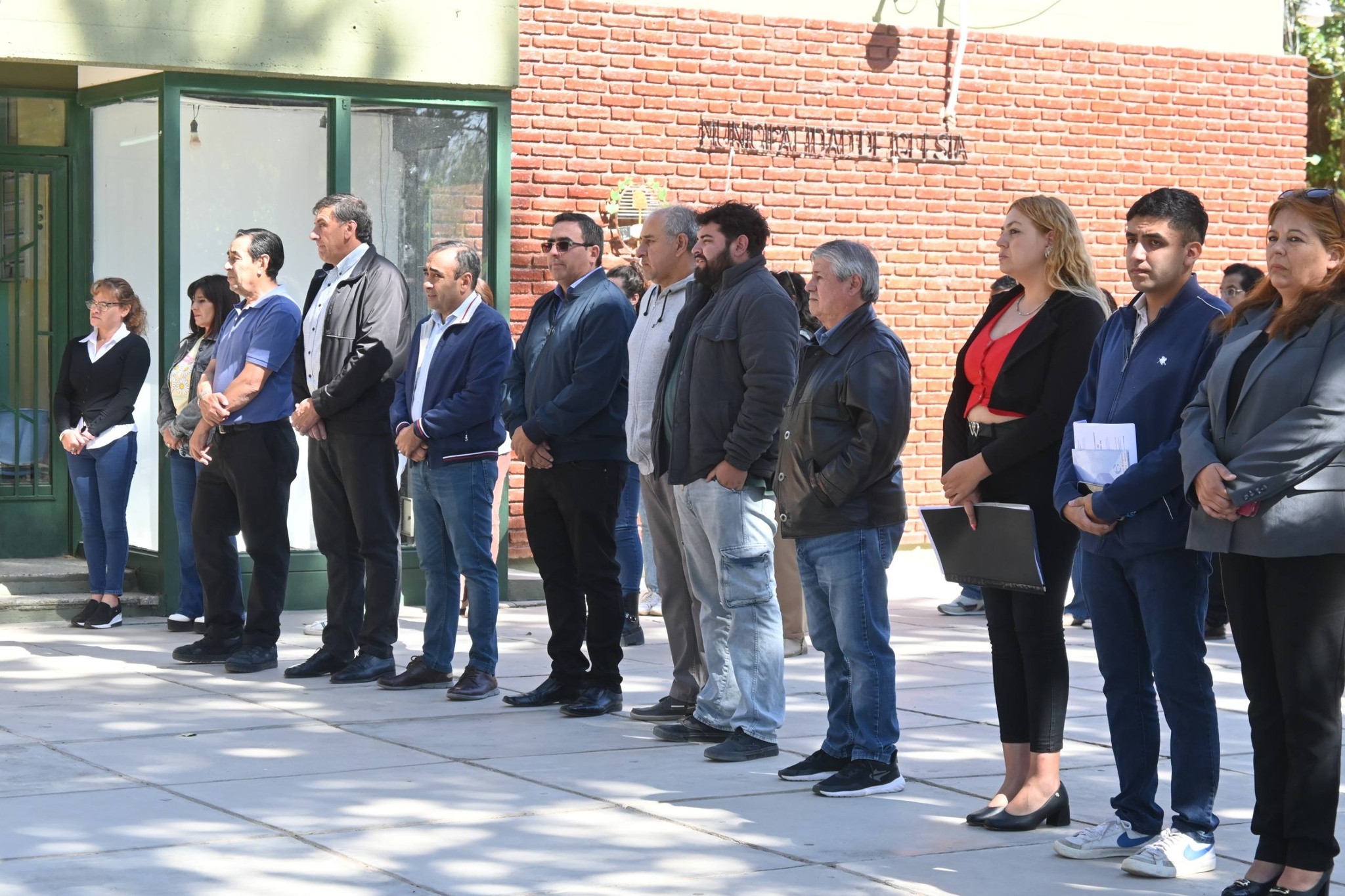 Conmemorando el  Día de la Memoria por la Verdad y la Justicia, en la  Explanada Municipal, el intendente Jorge Espejo participo del acto conmemorativo por los 50 años del Golpe de Estado Cívico-Militar en la República Argentina.