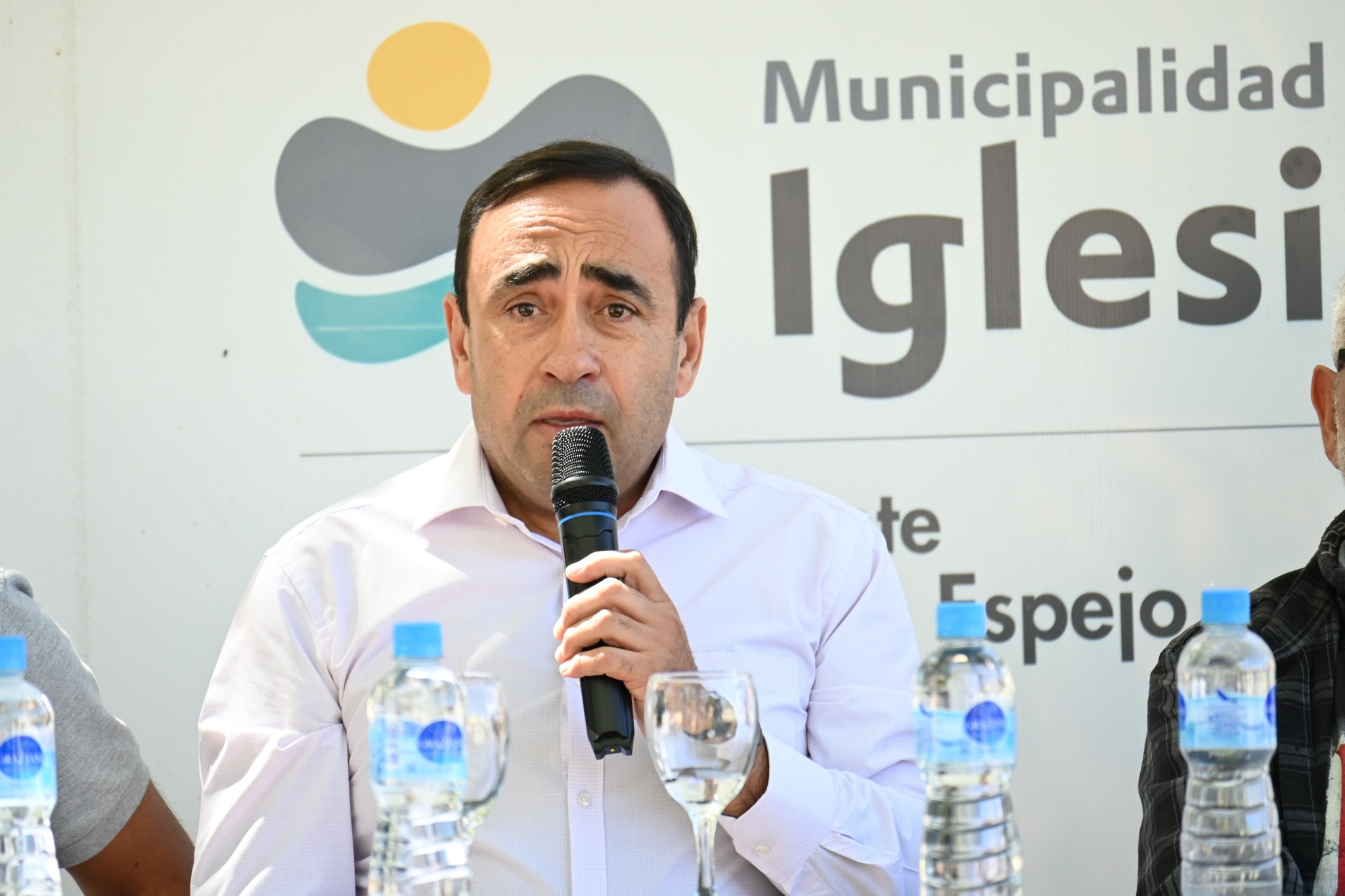 El intendente Jorge Espejo, encabezó la presentación de la Agenda de Semana Santa en Iglesia.