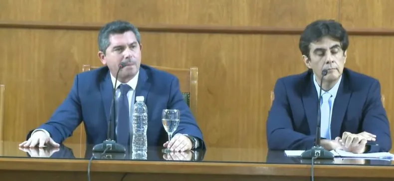 El gobernador Marcelo Orrego ratificó los pagos para la administración pública provincial con los últimos aumentos.