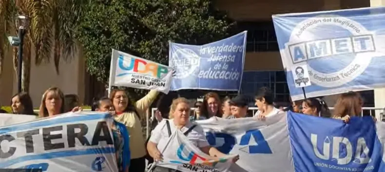 Ante el rechazo de la nueva propuesta realizada por el gobierno de San Juan,UDAP decidió realizar un nuevo paro por 48hs la próxima semana