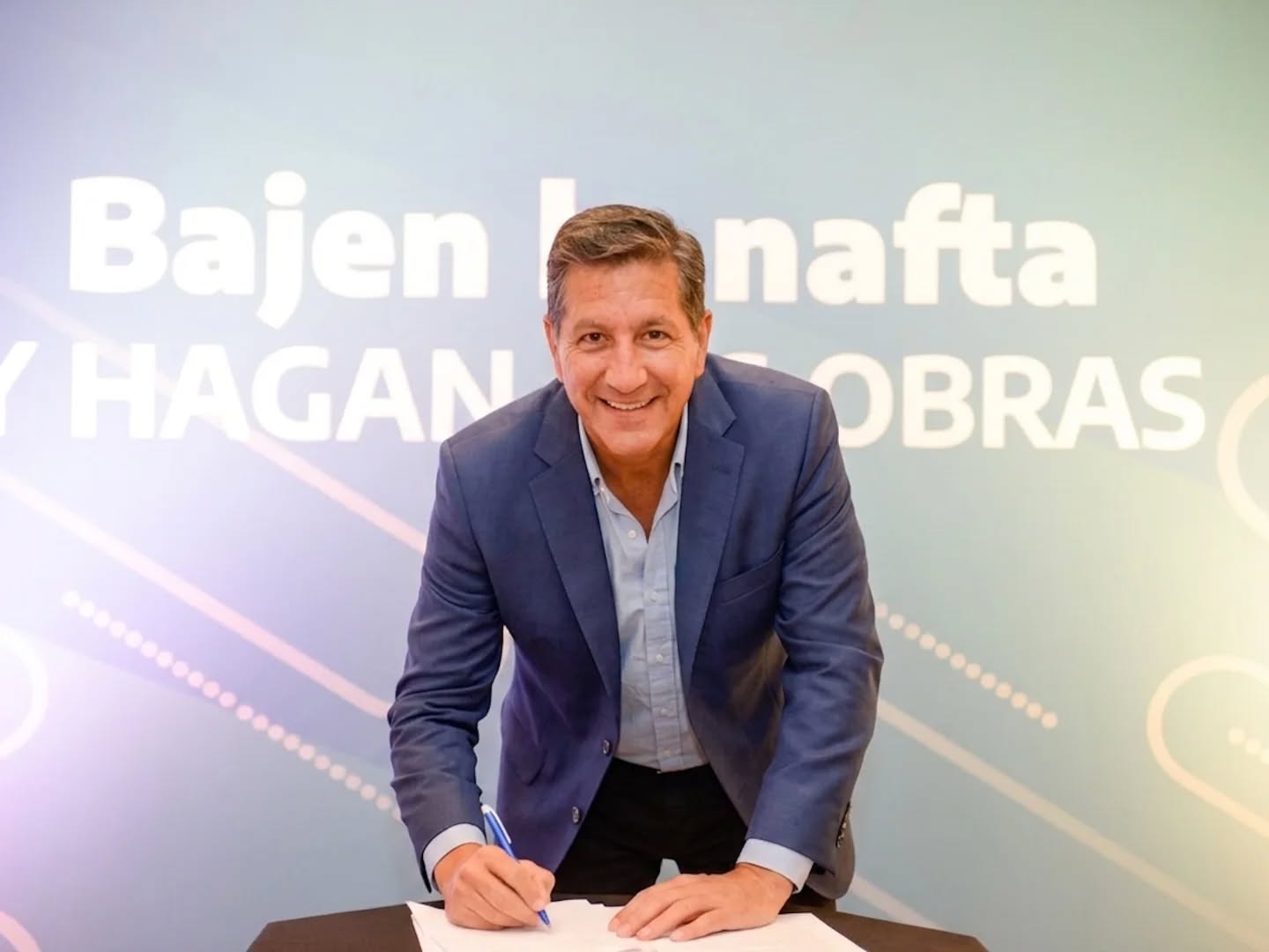 El intendente de Pocito,Fabian Aballay,en representacion de todos los intendente justicialistas de San Juan,participio del encuentro realizado por la Federación Argentina de Municipios