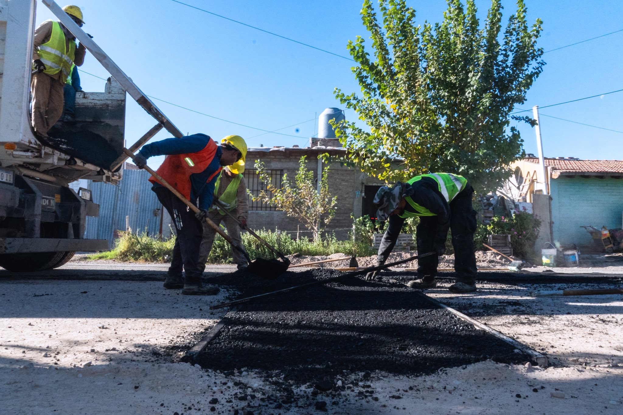 La gestión del intendente Carlos Munisaga sigue transformando las calles del departamento.