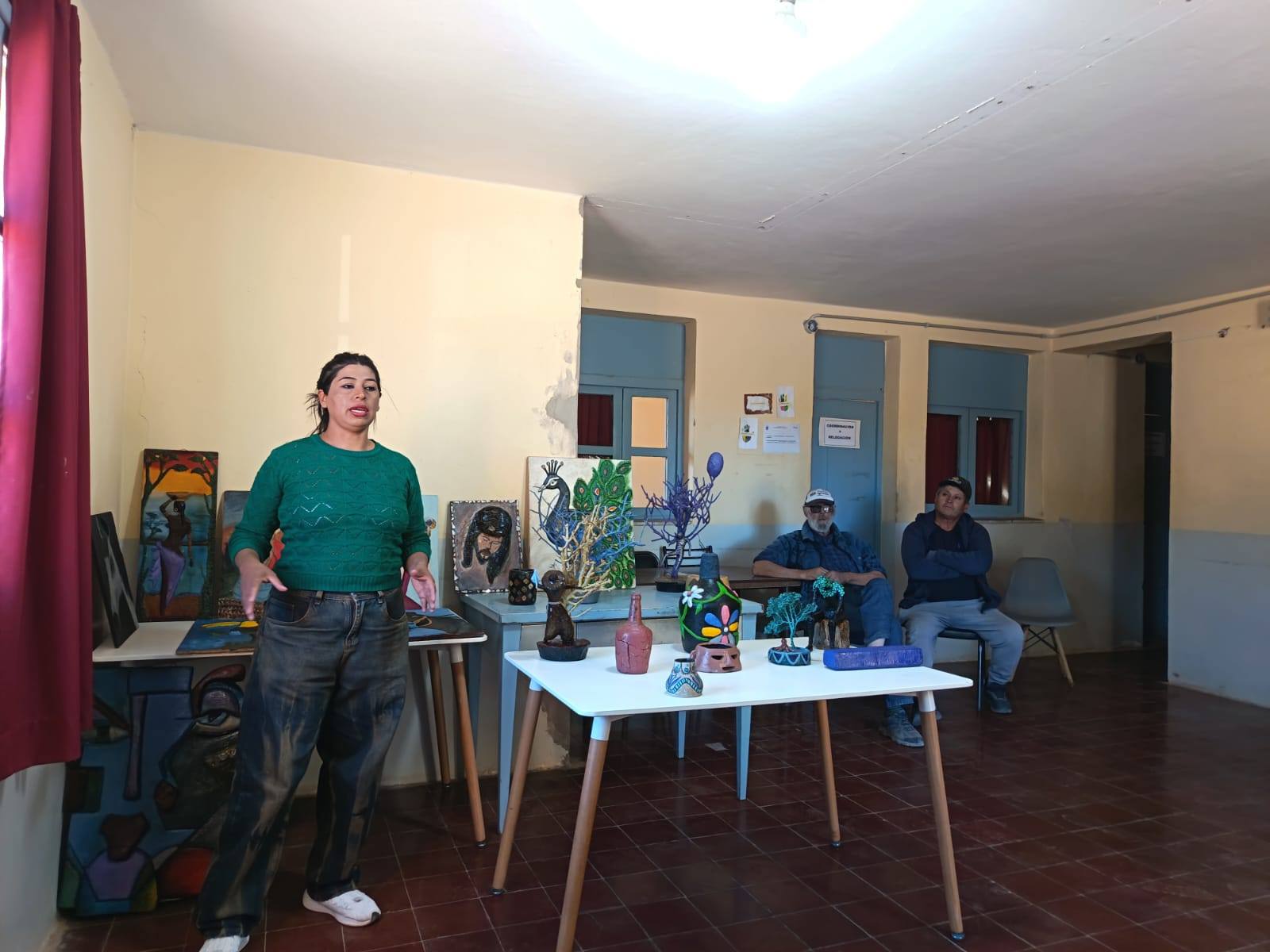 La Municipalidad de Iglesia  dio inicio el Taller de Manualidades «Rostro del Silencio» en la Delegación Municipal de Angualasto.